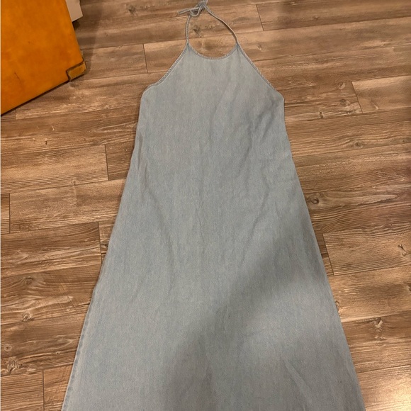 JJXX JXANINE DENIM DRESS NWT MEDIUM - Picture 6 of 8